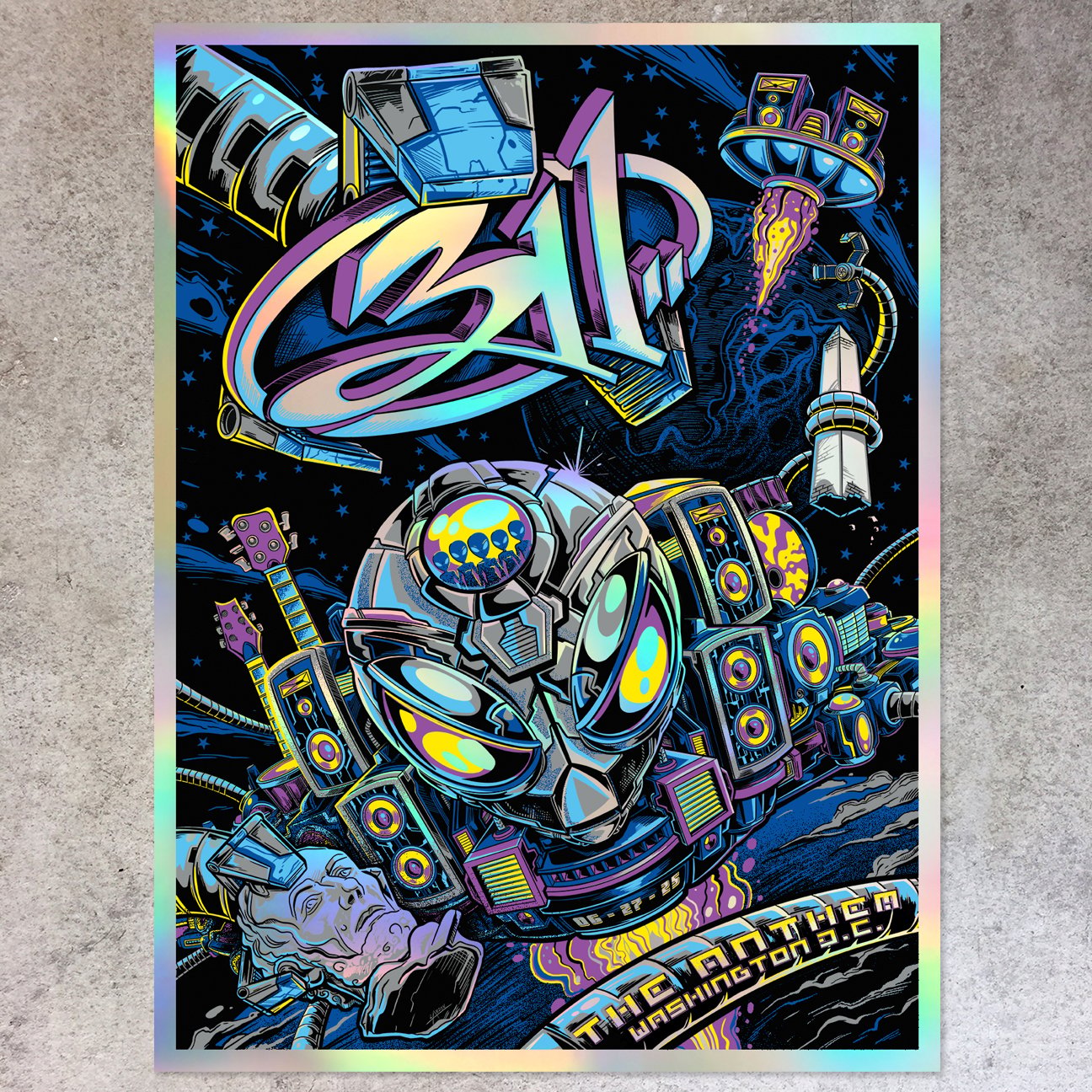 F4D Studios — 311 Washington DC Posters