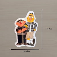 Image 2 of Bert & Ernie Sticker