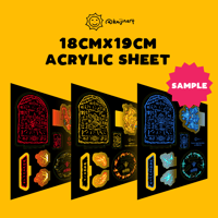 Image 2 of Egyptian Gods Acrylic Standee Sheet