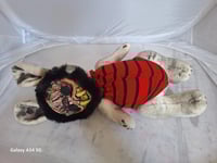 Image 8 of Folk Art Jointed Teddy Bear. Handmade Haunted Creepy Monster Doll Art Doll Bat