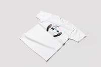 Image 3 of "Raining Love" póló - fehér