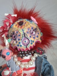 Image 6 of Dia De Los Muertos Dolls, Day of the Dead Dolls, Sugar, Candy Skull Handmade
