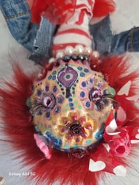 Image 10 of Dia De Los Muertos Dolls, Day of the Dead Dolls, Sugar, Candy Skull Handmade