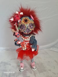 Image 13 of Dia De Los Muertos Dolls, Day of the Dead Dolls, Sugar, Candy Skull Handmade