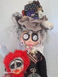 Image 5 of Coraline Mini-me The Mad Hatter unique Handmade art doll Collectable one of a kind  Art doll