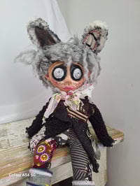 Image 9 of Coraline Mini-me The Mad Hatter unique Handmade art doll Collectable one of a kind  Art doll