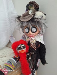 Image 22 of Coraline Mini-me The Mad Hatter unique Handmade art doll Collectable one of a kind  Art doll