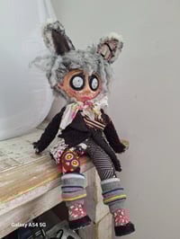 Image 2 of Coraline Mini-me The Mad Hatter unique Handmade art doll Collectable one of a kind  Art doll