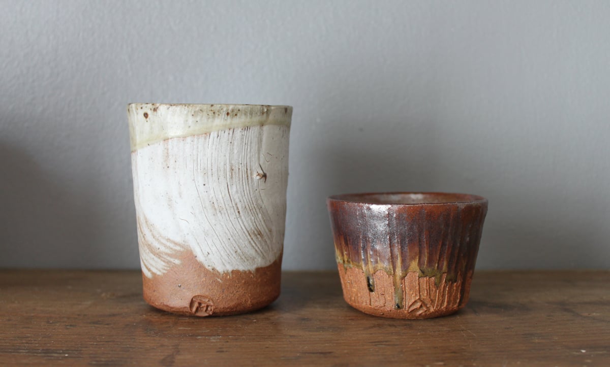 Image of Beaker and small Sipping bowl
