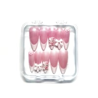 Priklijuojami nagai - Pink Purrfection (Ilgo ilgio)