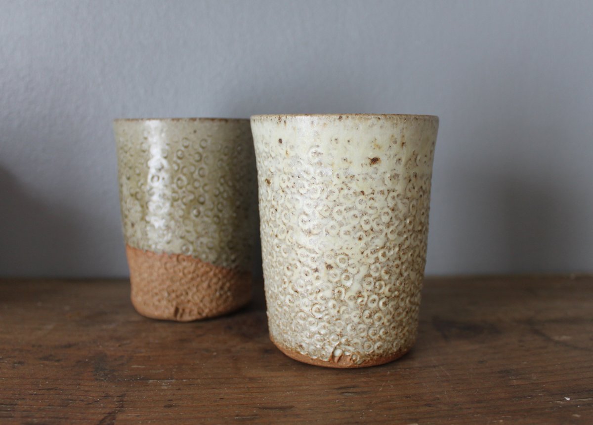 Image of Seed pod textured Beakers
