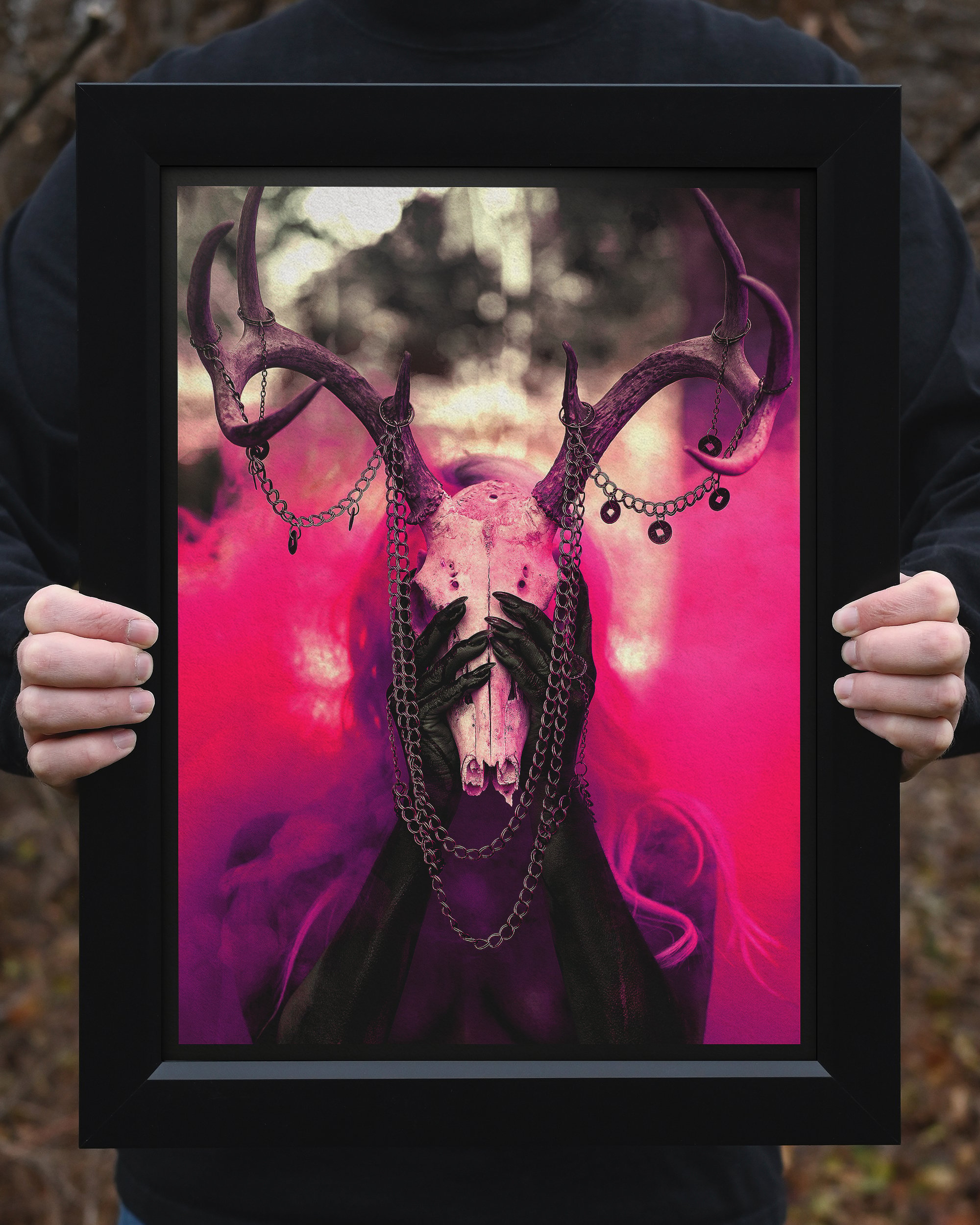 Dark Rituals Pink - Fine Art Matte Print | SpaceWolf