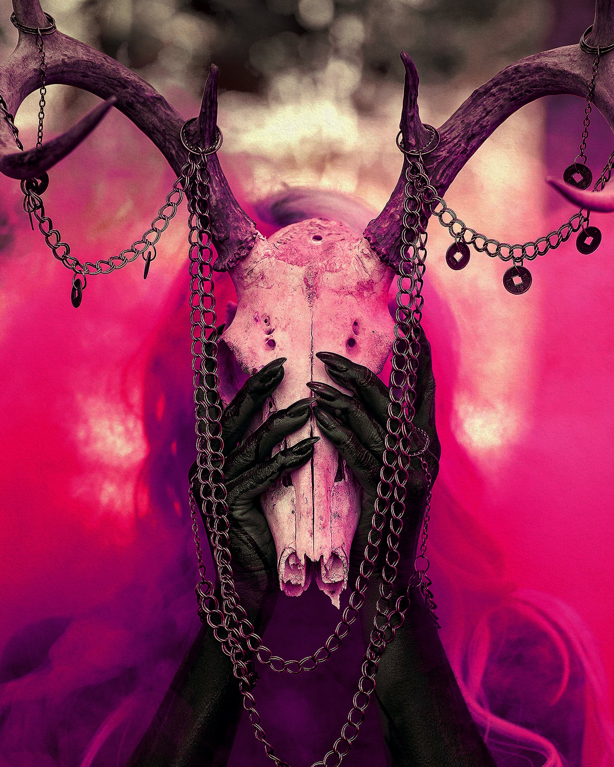 Dark Rituals Pink - Fine Art Matte Print | SpaceWolf