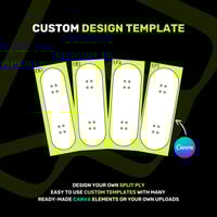 Image 2 of Custom Engraved Fingerboard Deck