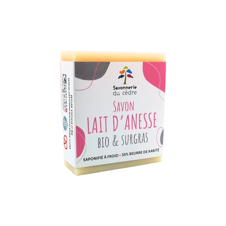 Savon Bio & Surgras sans huiles essentielles - Savonnerie du Cèdre Image 4
