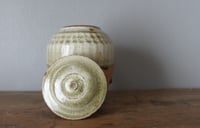 Image 3 of Ash glazed Lidded Caddy