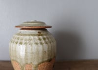 Image 4 of Ash glazed Lidded Caddy