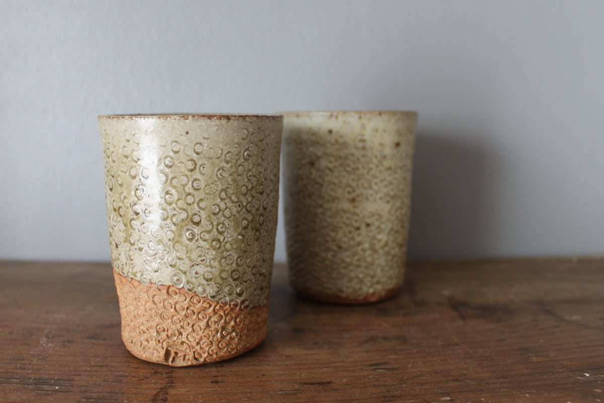 Image of Seed pod textured Beakers