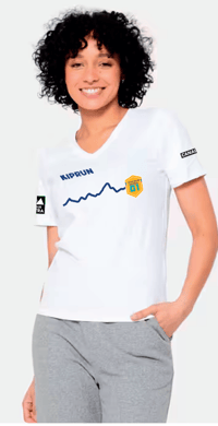 Image 1 of T shirt blanc Femme Kiprun Officiel