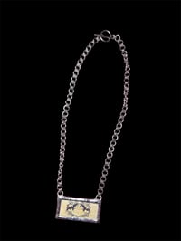 Image 4 of Bat Chainmail Soldered Necklace 