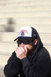 Image 1 of Uchiha trucker hat