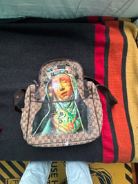 Image 2 of Vintage Gucci Messenger Bag — Custom Art by David Michael of Every Icon