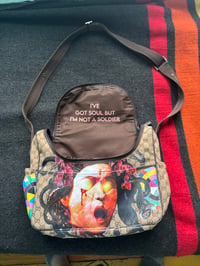 Image 3 of Vintage Gucci Messenger Bag — Custom Art by David Michael of Every Icon