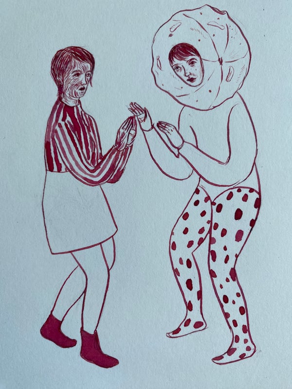 Image of The Werewolf and Her Moon