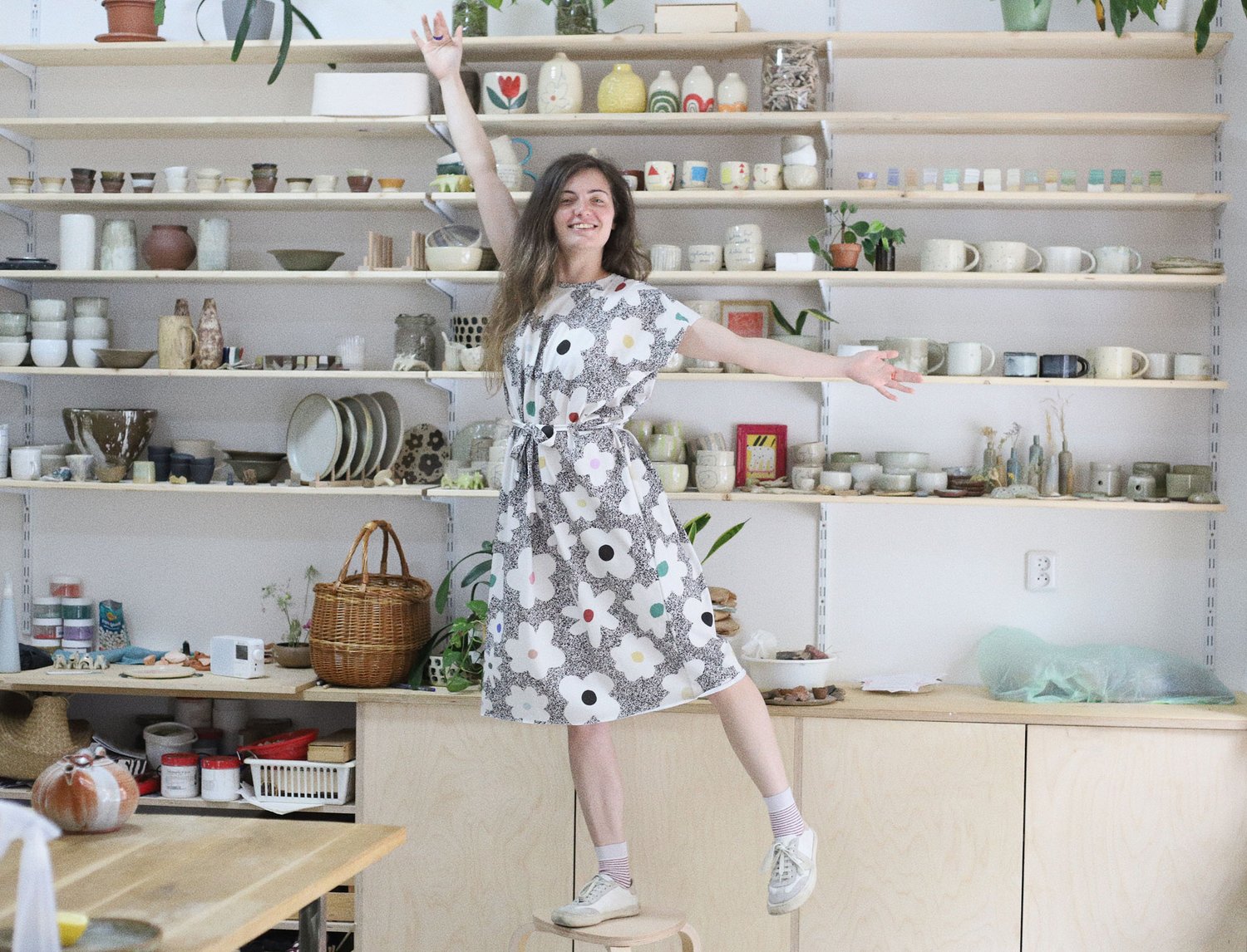 Image of FLOWER NOISE DRESS