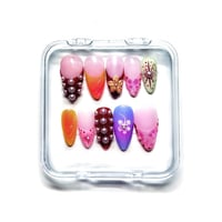 Priklijuojami nagai - Pearlflux (Vidutinio ilgio)