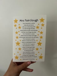 Image 3 of Your classroom is a place card