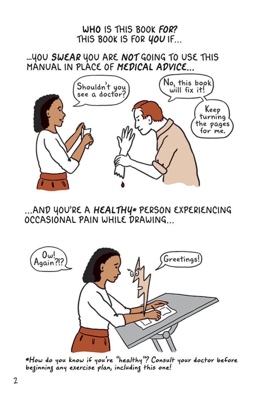 Image of Draw Stronger: Self-Care For Cartoonists and Other Visual Artists - Kriota Willberg