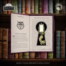 Image 2 of Skelton's Keys to the Classics: Key to the Looking-Glass & Key to Tik-Tok set w/BONUS Tik-Tok pin!