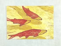 Image 2 of Salmon card