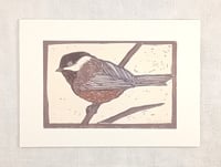 Image 2 of Chickadee card