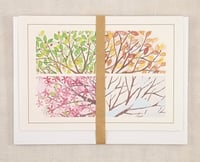 Image 3 of Four Seasons Greeting Card Set of 5