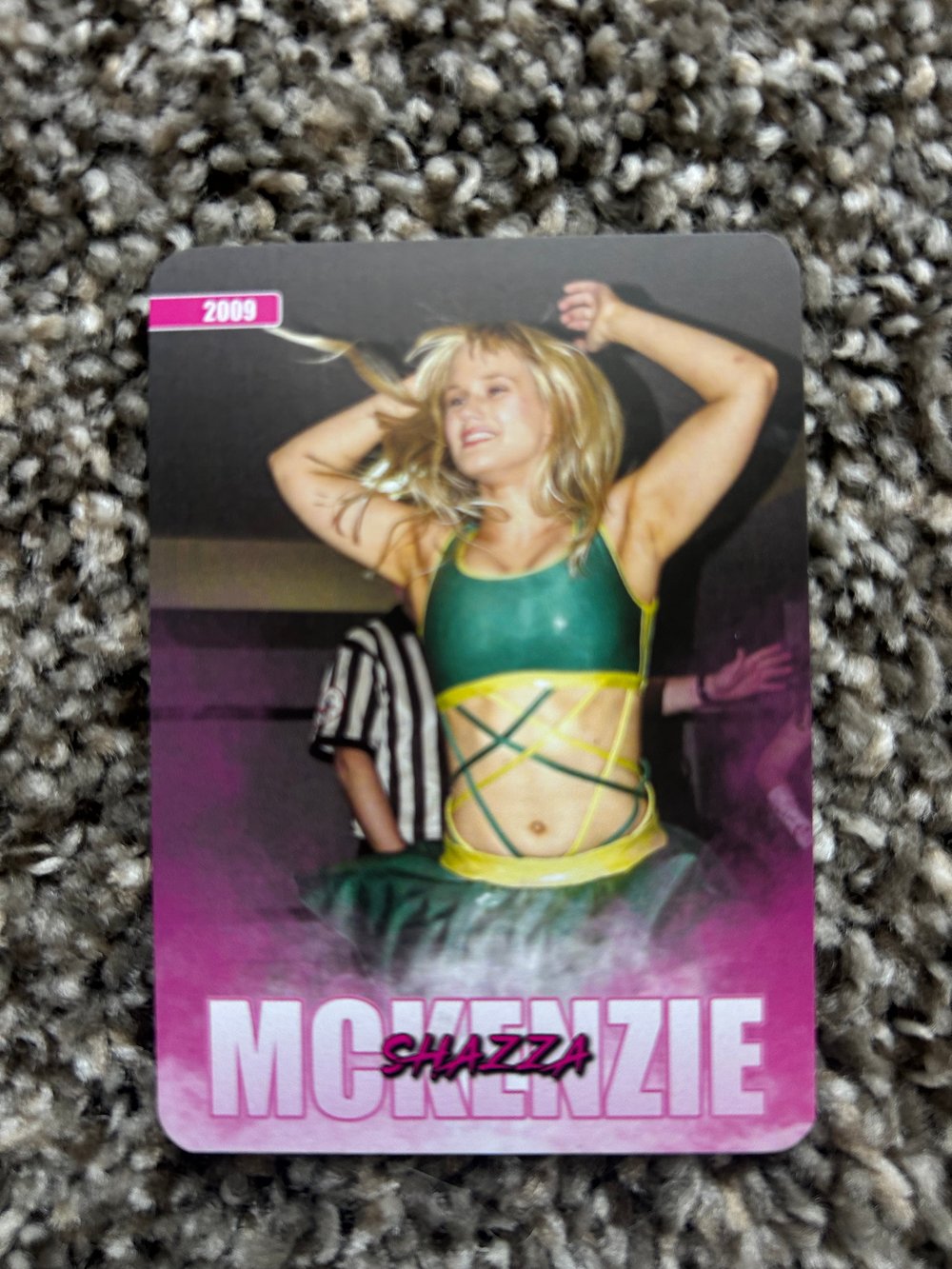 Image of LIMITED EDITION: INDIVIDUAL 18 Years Of Shazza McKenzie Trading Cards