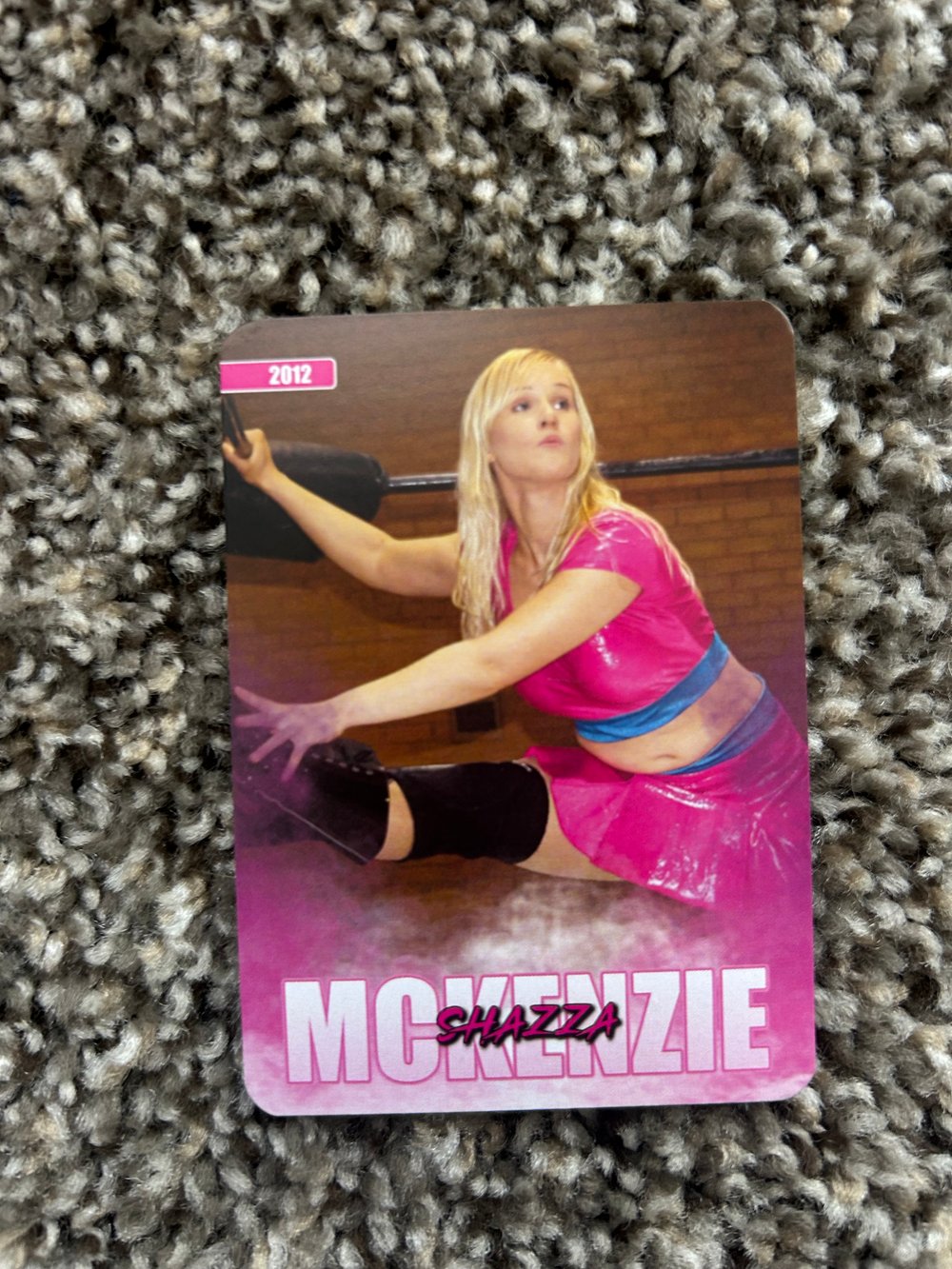 Image of LIMITED EDITION: INDIVIDUAL 18 Years Of Shazza McKenzie Trading Cards
