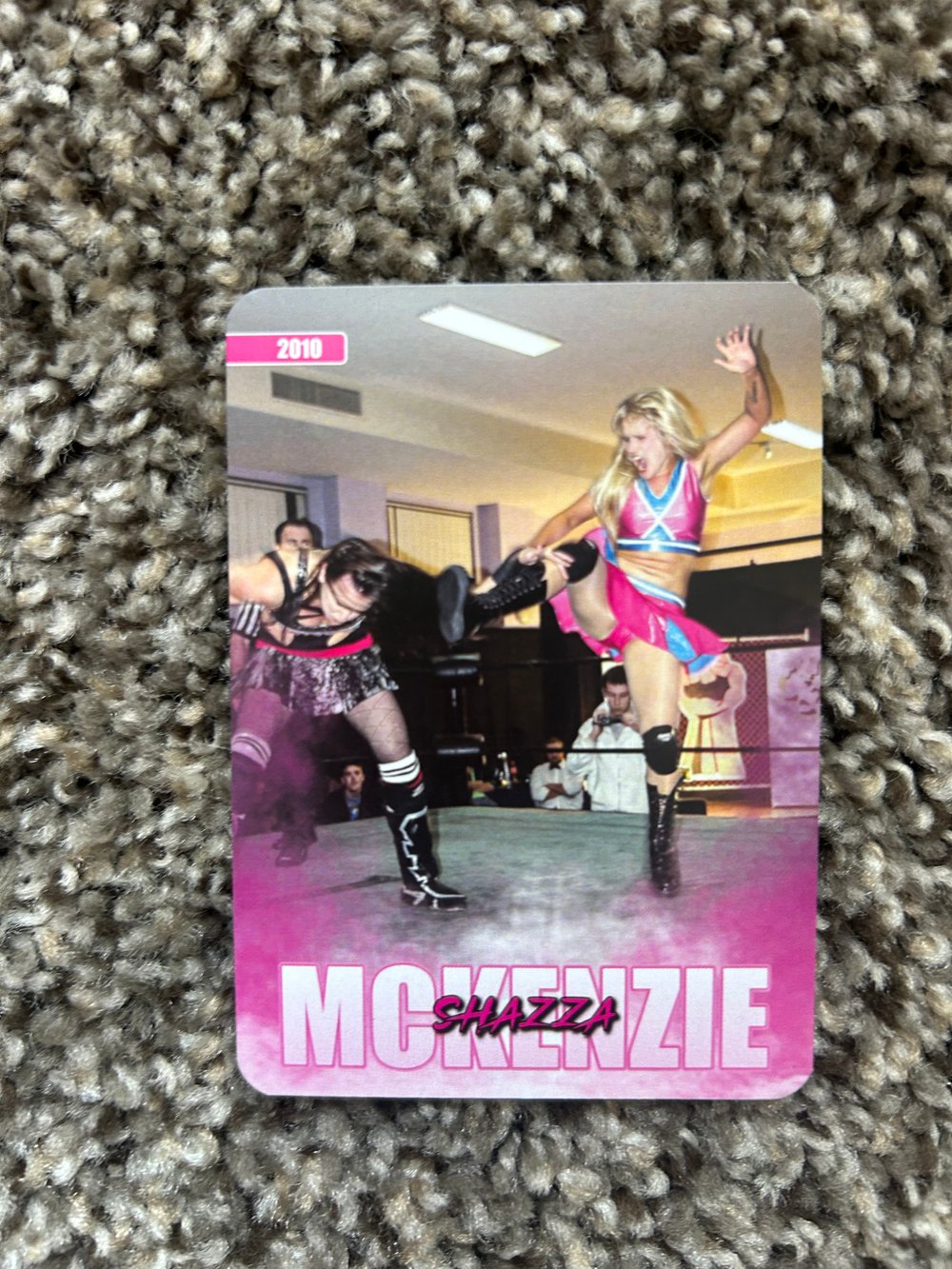 Image of LIMITED EDITION: INDIVIDUAL 18 Years Of Shazza McKenzie Trading Cards