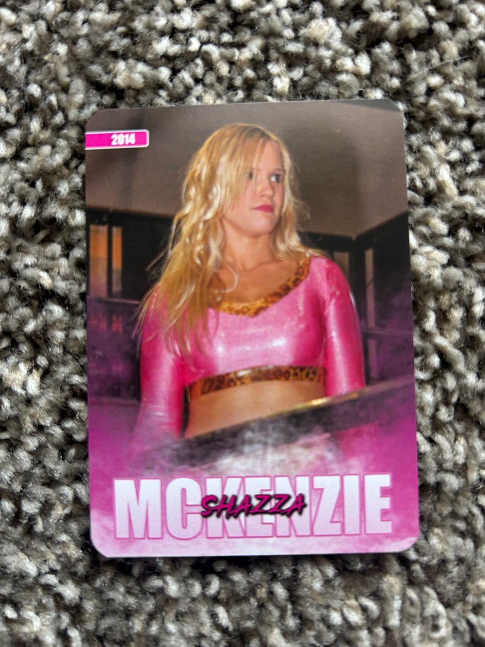 Image of LIMITED EDITION: INDIVIDUAL 18 Years Of Shazza McKenzie Trading Cards