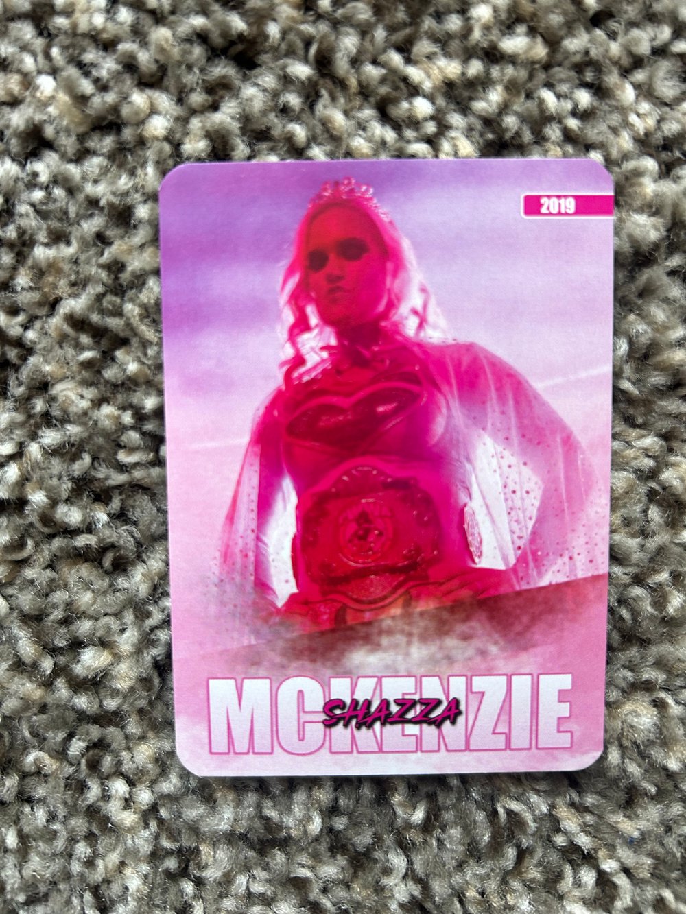 Image of LIMITED EDITION: INDIVIDUAL 18 Years Of Shazza McKenzie Trading Cards