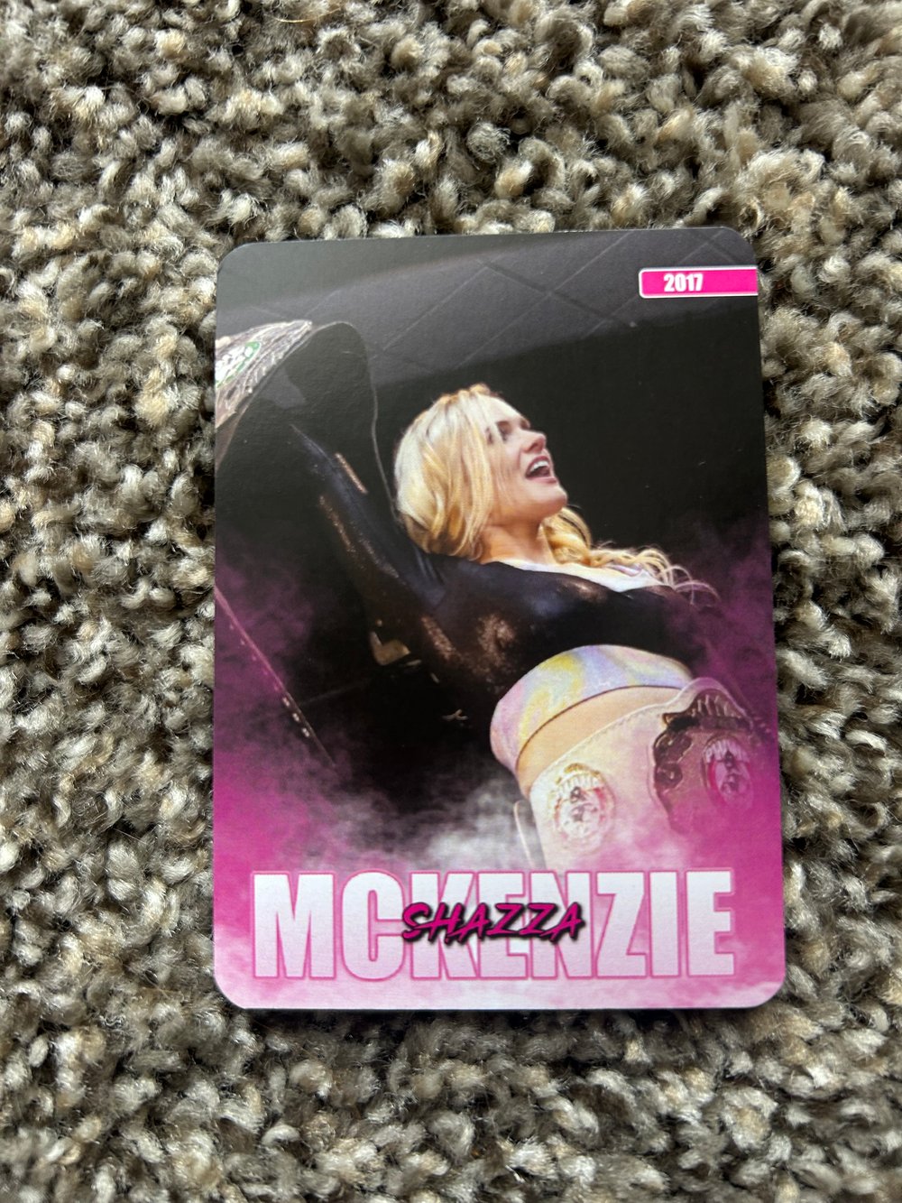 Image of LIMITED EDITION: INDIVIDUAL 18 Years Of Shazza McKenzie Trading Cards