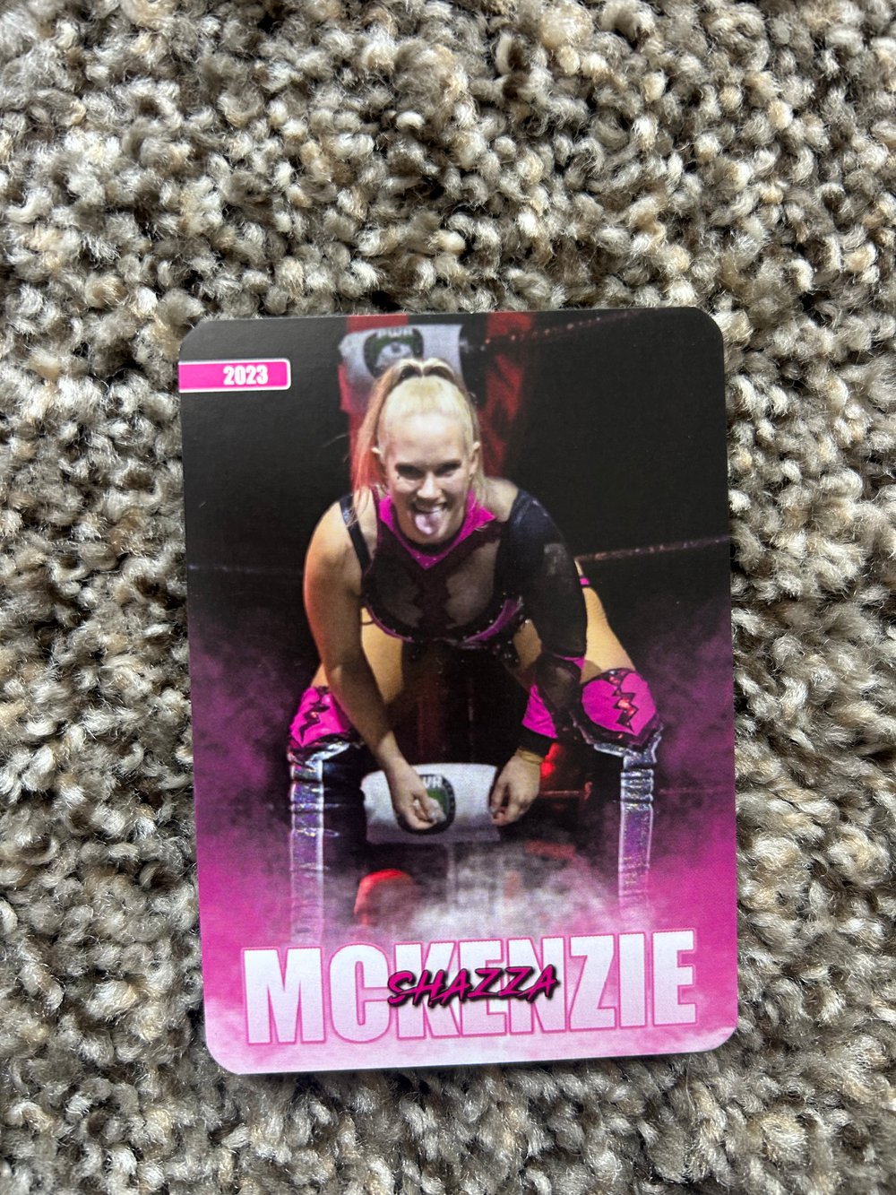 Image of LIMITED EDITION: INDIVIDUAL 18 Years Of Shazza McKenzie Trading Cards