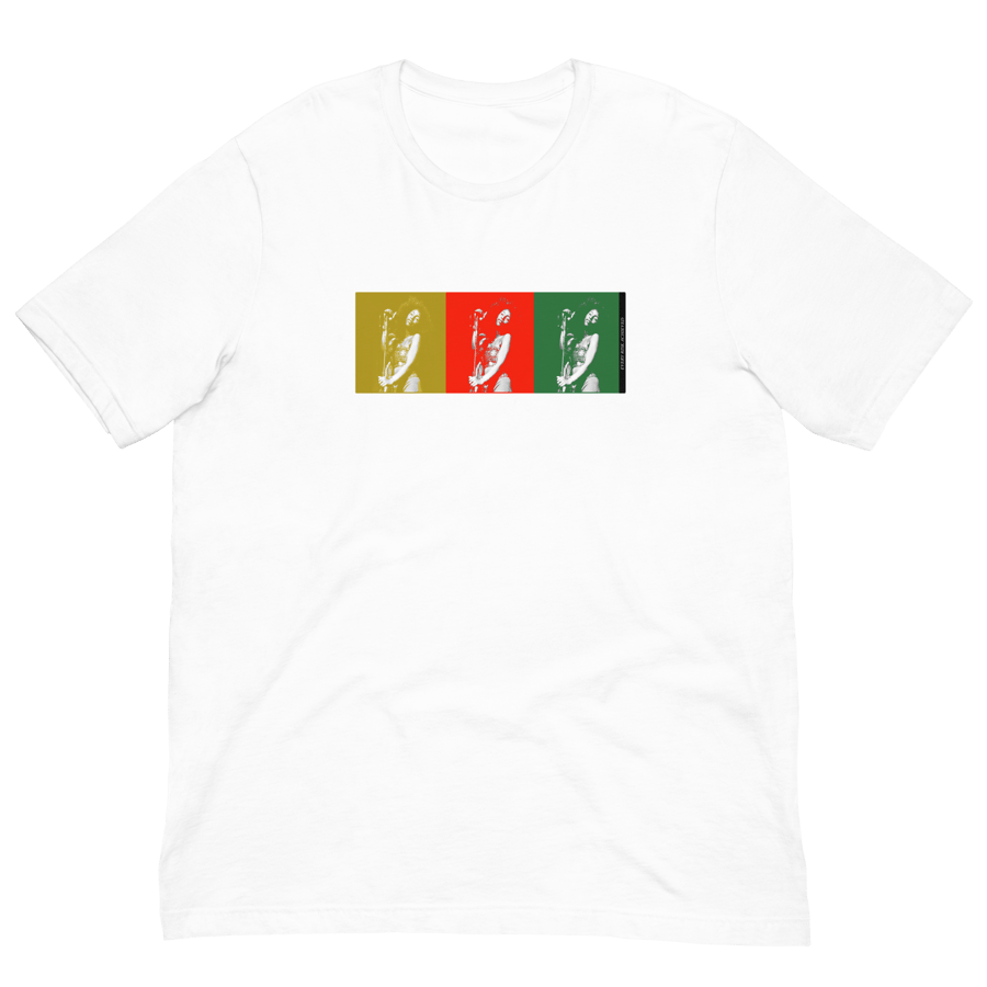 Image of GLORYERA® EVERY RISK ACHIEVED CHAKA TEE (WHITE)