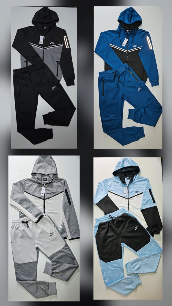 Image of Mens Nk Techfleece  Tracksuit (1:1)