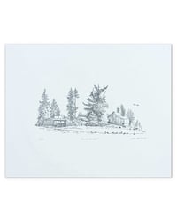 Image 1 of Miller Bay Farm, Signed Print