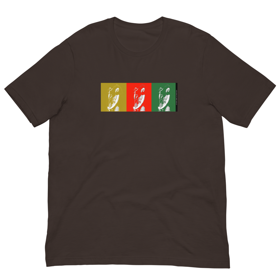 Image of GLORYERA® EVERY RISK ACHIEVED CHAKA TEE (BROWN)