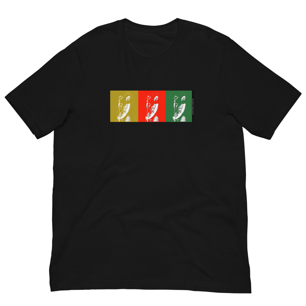 Image of GLORYERA® EVERY RISK ACHIEVED CHAKA TEE (BLACK)