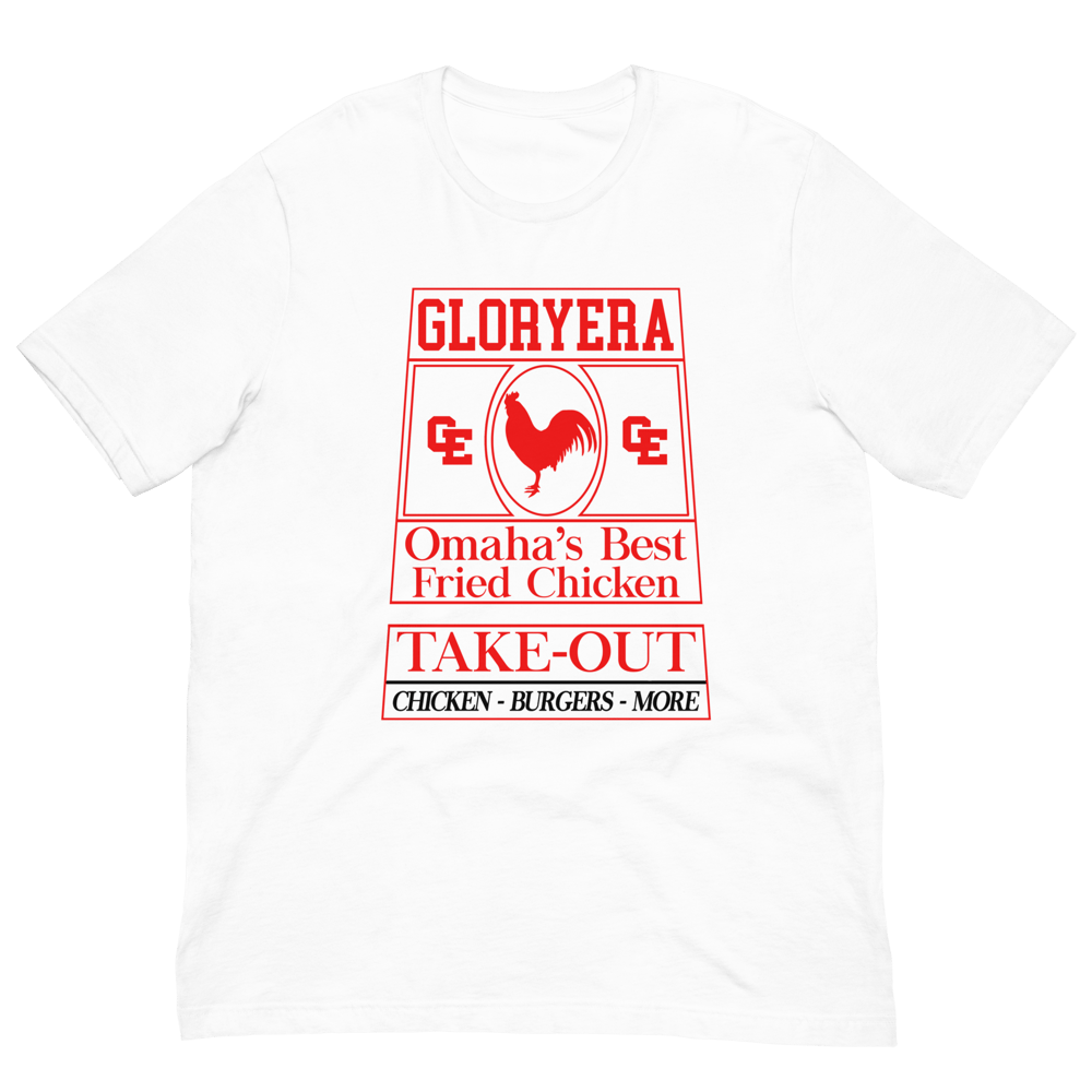 Image of GLORYERA® OMAHA'S BEST BOOTLEG TEE (WHITE)