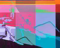 Image 3 of Praying Mantis (Triptych, original paintings)